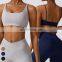 Wholesale High Quality Running Bra Custom Workout Wear Gym Fitness Yoga Top Women Shockproof Backless Strappy Sports Bra