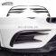 C257 CLS Front Bumper Canards with Carbon Fiber Fog Lamp Vents for Mercedes Benz C257 CLS Class