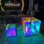 Creative Acrylic Light Cube LED Lamp Colored Table Lamp Rubik's Cube Box Personality Table Lamp