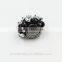 2016 Hot Sale Atmosphere Multi Design Glass Bead Cluster Fashion Gold Ring