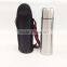 stainless steel vacuum water flask with carry strap and bag