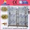 Stainless steel durable lemon slice/kiwi fruit drying machine equipped with utility cart for food drying industry