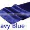 hot selling ployester satin table runner for wedding decoration, navy blue color