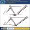 China high precision hot sale titanium alloy bicycle frames