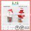 Plush doll with tree shaped christmas candy bottle