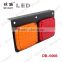 82 LED iron plate anti-shock square led tail lights 24v truck