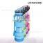 700ml factory supplier tritan/bpa free/plastic tea infuser water filter bottle