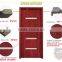 Most Popular Hot Sale Single Swing Door Glass Engineered Wooden Door Surface Finished in China