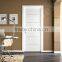 White primed PVC door panel veneer door flush doors design