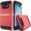 Multi Color Ultra Thin Shockproof Armor Cover Drawbench Craft TPU+PC Material for SamsungS6 Edge for HTC Phone Cases