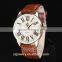 XR1005 2015 Stainless Steel Case Geneva Leather Japan Mov't Watches Wholesale For Men