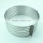 Adjustable Stainless Steel Layered Slicing Cake Baking Mold                        
                                                Quality Choice