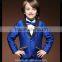 2016 latest dsign coat pant suit gift for boys blue weeding suit for boys