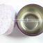 small metal wholesale candle tin box with lid,scented candle in tin box/empty cans tins