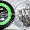 Premade coils/Prebuild Coils - DIY Flat twisted wire Fused clapton coils Hive prebuilt twisted coil Wholesale from Anyvape