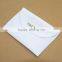 Luxury custom logo printed white microfiber flap jewelry bag 12*17cm                        
                                                Quality Choice