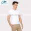 White cotton round collar advertise polo custom t-shirts concert T-shirt group wholesale