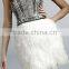 white Ostrich Feather fringe trim LZBYM197