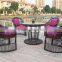 rattan round tea table with the cheapest chairs