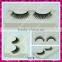 Customized wispy make up to sell wholesale synthetic hair black false eyelashes