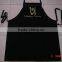 cheap BBQ apron &cotton apron for kitchen and promotional black bib apron with competitive price and good quality-1