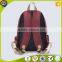 Most popular creative super quality backpack canvas for college