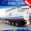 AOTONG Brand Triaxles 25-60M3 Fuel Tank Semi Trailer Oil Tanker Vessel For Sale