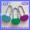 AJF New Arrival Only Manufacturer Long Hook Aluminium Different Color Double Heart Padlock