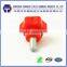 Red plastic screw hex handle plastic head screw