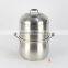 Multi-user-4 Layers Energy Efficiency Steamer Pot with Combined Lid energy-saving