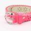 Women and Kids Fashion Punching Belt With Candy Color Glazed PU