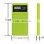 Ultrathin Touch Keyboard Mobile Power Supply Bank with LCD displayer