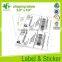 Best selling label peel off labels usps shipping label