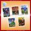 Fruit stick candy with Football star 3D puzzle card