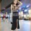 2016 new summer fashion sey VEST JACKET + high slit slim package hip skirt dress two