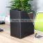 Business office 2 bar leather file seat high-grade leather office desktop file office supplies storage finishing rack
