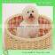 Wicker Pet Bed with lining