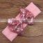 2016 New Design Cotton Baby Headband With Bows Quality Choice