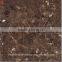 Dark brown micro crystal floor tile, glass surface shinning tiles