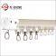 Modern curtain holder design plastic runners sliding curtain track
