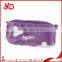 2016 new design emb plush makeup bag custom, plush mini bag with zip