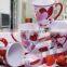 Wholesale colorful ceramic coffee mugs,daily-use cup porcelain