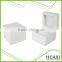 White Matte Wooden Watch Gift Box with Pillow