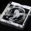 new design engraved crystal horse ashtray