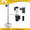 2m retractable stanchion