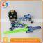 Children plastic b/o laser toy gun target toy projective gun with light and music