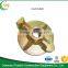 Galvanized cast iron round plate nut for 15/17mm tie rod