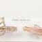 rhinestone chain bow bobby pins hair clip barrette