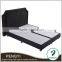 Fabric lift-up double bed frame /dark grey colour bedframe PY-9904C