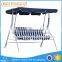 High quality luxury steel garden swing, patio bed swing